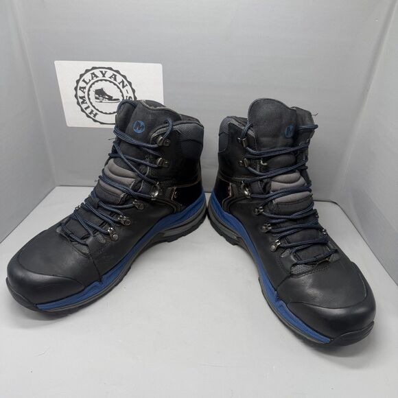 Merrell Crestbound GTX Waterproof Backpacking Hiking Boots Vibram Men Size 11